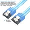 Mini SAS to SATA Data Cable With Braided Net Computer Case Hard Drive Cable, specification: SATA Double Female Straight-0.5m - Image 2
