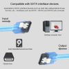Mini SAS to SATA Data Cable With Braided Net Computer Case Hard Drive Cable, specification: SATA Double Female Straight-0.5m - Image 4