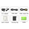 FD43 Elderly Newspaper Reading Aid Reader Low Vision Portable Vision Aid (Black White Button) - Image 6