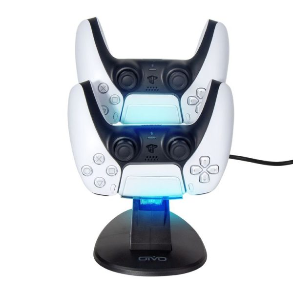 OIVO IV-P5234 Gamepad Aircraft Two-Seater Charger For PS5 (Black) - Image 2