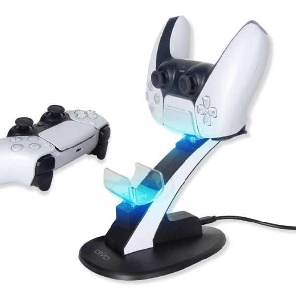 OIVO IV-P5234 Gamepad Aircraft Two-Seater Charger For PS5 (Black) - Image 3