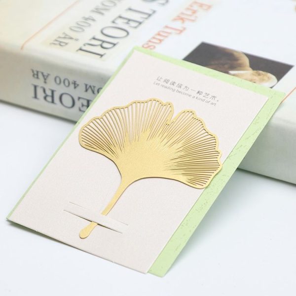 Copper Metal Hollow Bookmarks Style Random Delivery - Image 4
