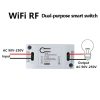 QIACHIP WiFi Doodle Smart Turning Device Mobile Phone Remote Timing Voice RF433MHz Remote Wireless Switch Controller, Specification: WiFi + RF - Image 3