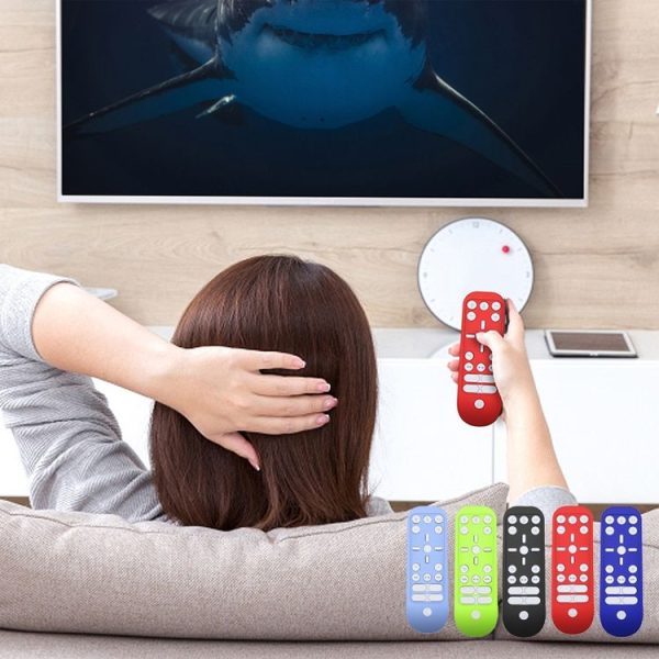 2 PCS Remote Control Silicone Protective Cover Is Suitable For PS5 Media Remote (Luminous Green) - Image 4