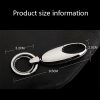 JOBON ZB-6618 Car Keychain Men Waist Holding Car Key Rings (Colorful) - Image 3
