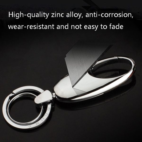 JOBON ZB-6618 Car Keychain Men Waist Holding Car Key Rings (Colorful) - Image 5