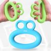 MAXSOINS MXO-DOUBLE-001 Frog Shape Finger Grip Training Device Finger Grip Ring, Specification: 30LB (Plane Blue)