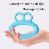 MAXSOINS MXO-DOUBLE-001 Frog Shape Finger Grip Training Device Finger Grip Ring, Specification: 30LB (Plane Blue) - Image 4