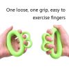 MAXSOINS MXO-DOUBLE-001 Frog Shape Finger Grip Training Device Finger Grip Ring, Specification: 30LB (Plane Blue) - Image 5