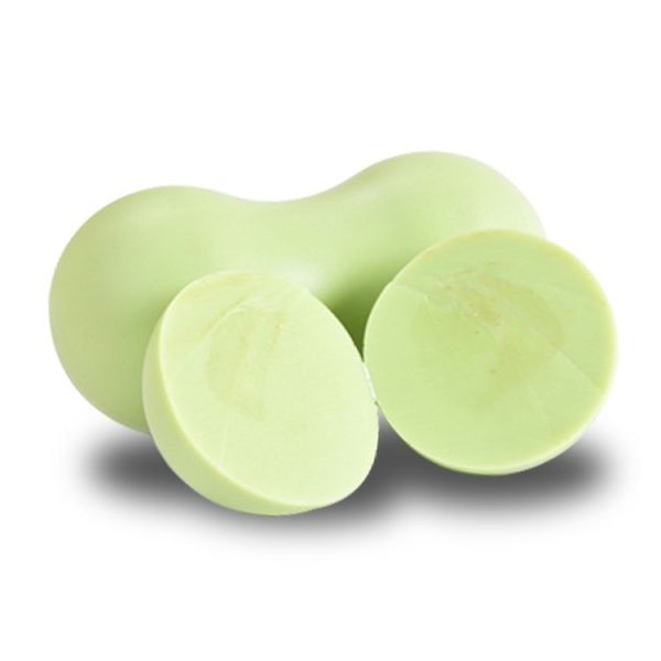 Fascia Ball Muscle Relaxation Yoga Ball Back Massage Silicone Ball, Specification: Flat Blue Ball - Image 4