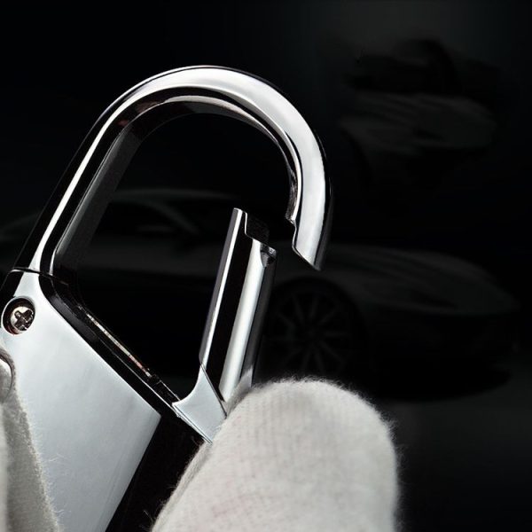JOBON ZB-176 Car Keychain Men Waist Hanging Key Chain Pendant (Black Ice) - Image 5