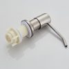 9508N-02 304 Stainless Steel Sink Soap Dispenser Pump Head Extension Silicone Tube Bathroom Hand Washing Cleaning Soap Dispenser - Image 4