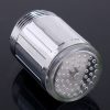 LED Faucet Color Changing Luminous Faucet, Specification: Temperature Control Three Colors - Image 3