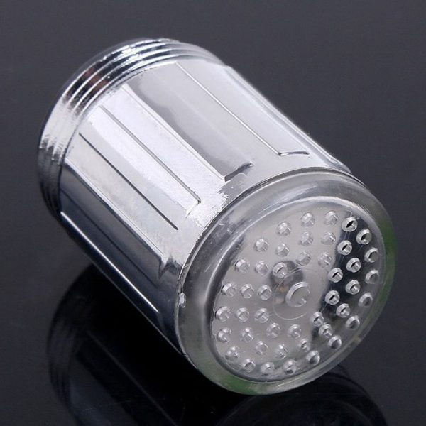 LED Faucet Color Changing Luminous Faucet, Specification: Temperature Control Three Colors - Image 3