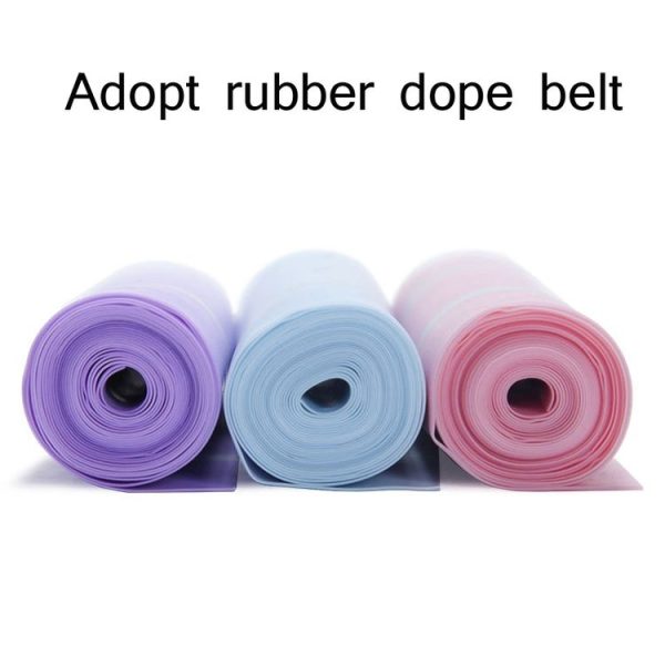 Latex Yoga Stretch Elastic Belt Hip Squat Resistance Band, Specification: 1500x150x0.35mm (Pure Red) - Image 4