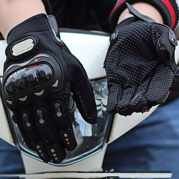 PRO-BIKER Motorcycle Full Finger Gloves Outdoor Cycling Locomotive Anti-Fall Gloves, Size: XL (Red) - Image 4