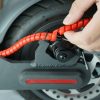 4 PCS Scooter Harness Line Pipe Change Line Pipe Winding Pipe Fittings For Xiaomi Mijia M365, Cable Length: 1m (Black) - Image 6