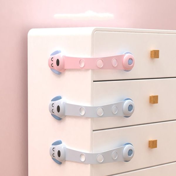 TH3601 4 In 1 Children Safety Protective Supplies Children Drawers Safety Lock (Blue) - Image 6
