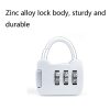 6 PCS Xmm-8007 Cartoon Cat Metal Digital Password Lock Mini Small Padlock Mix Color Random Delivery - Image 4