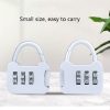 6 PCS Xmm-8007 Cartoon Cat Metal Digital Password Lock Mini Small Padlock Mix Color Random Delivery - Image 5