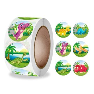 Cute Little Animal Teacher Reward Student Children Sticker Toy Decoration Sticker, Size: 2.5cm / 1 Inch (K-111)