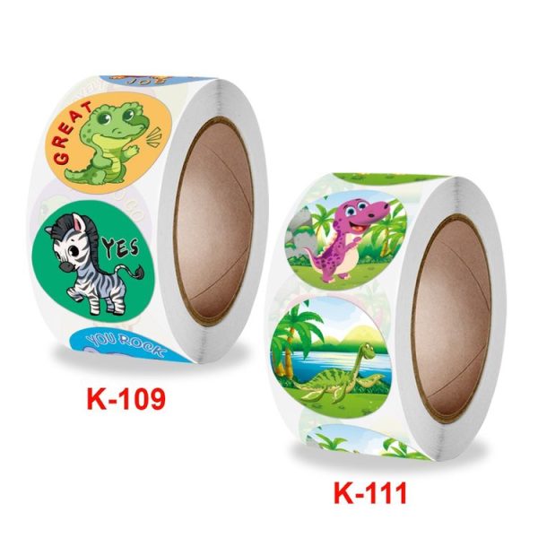 Cute Little Animal Teacher Reward Student Children Sticker Toy Decoration Sticker, Size: 2.5cm / 1 Inch (K-111) - Image 2