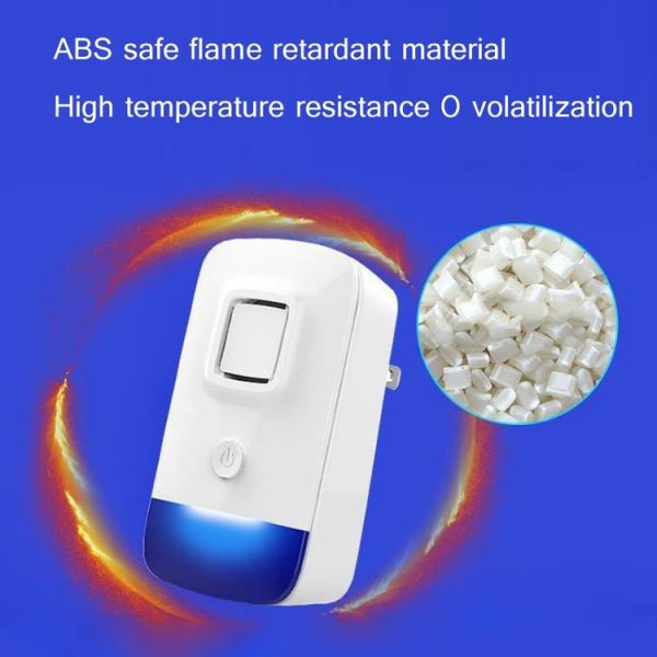 Household Ultrasonic Electronic Mosquito Repellent High-Power Frequency Conversion Mouse Repellent Specifications: EU Plug (White) - Image 5