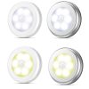 6 LED Home Wardrobe Smart Human Body Sensor Light, Light color: Warm Light (White) - Image 2