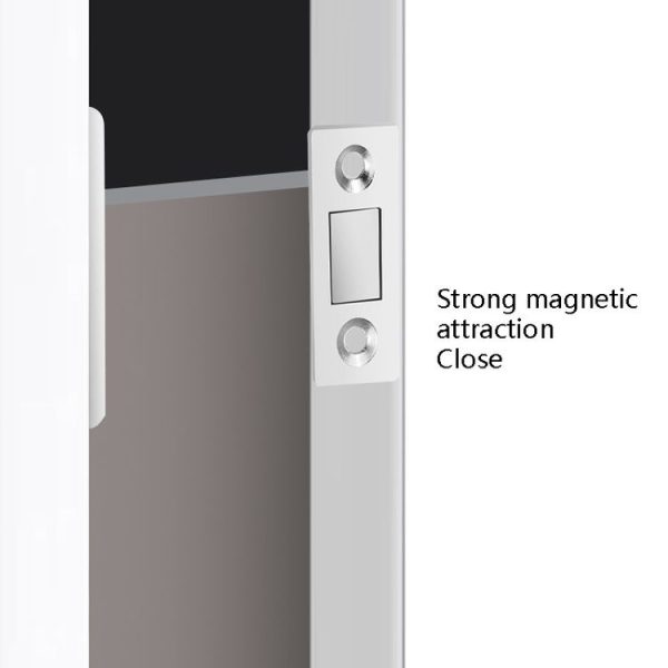 Punch-Free Invisible Cabinet Door Magnetic Suction Launcher Door Suction Double Magnet Sliding Door Suction (Yellow Bronze) - Image 5