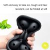Bar Whiskey Silicone Ice Tray Mold, Specification: 4 Grid Skull (Black) - Image 4