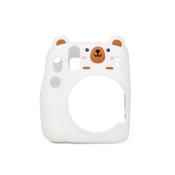 Fujifilm Instax Mini 11 Cute Cartoon Silicone Shockproof Protective Case (Bear) - Image 2