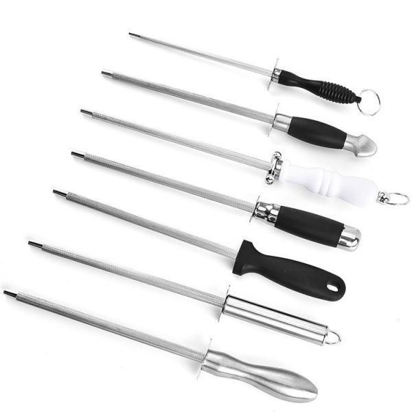 Style 4 Grinding Rod Stainless Steel Kitchen Sharpening Tool - Image 4