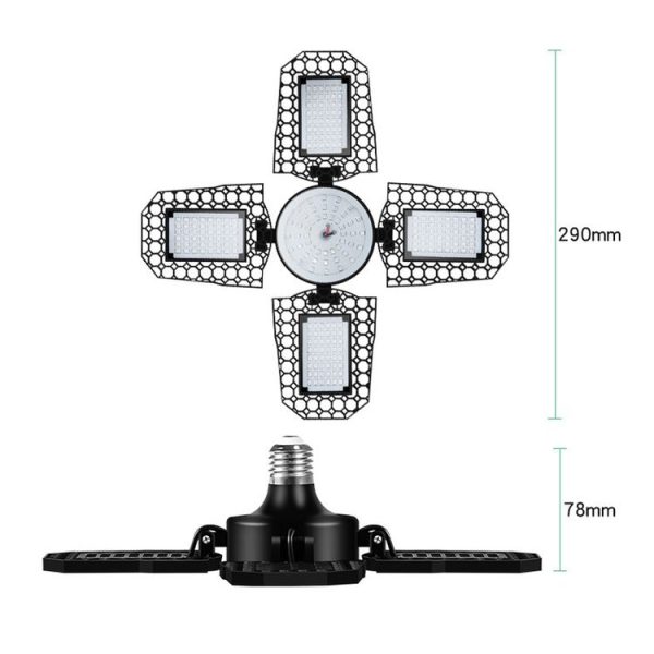 LED Plant Lamp Full Spectrum Fill Light Floral Plant Growth Lamp, Power: 100W - Image 2