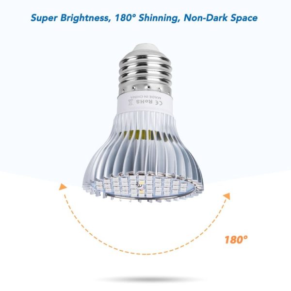 LED Plant Growth Lamp Full-Spectral E27 Plant Fill Light, Power: 30W 40 Lamp Beads - Image 5