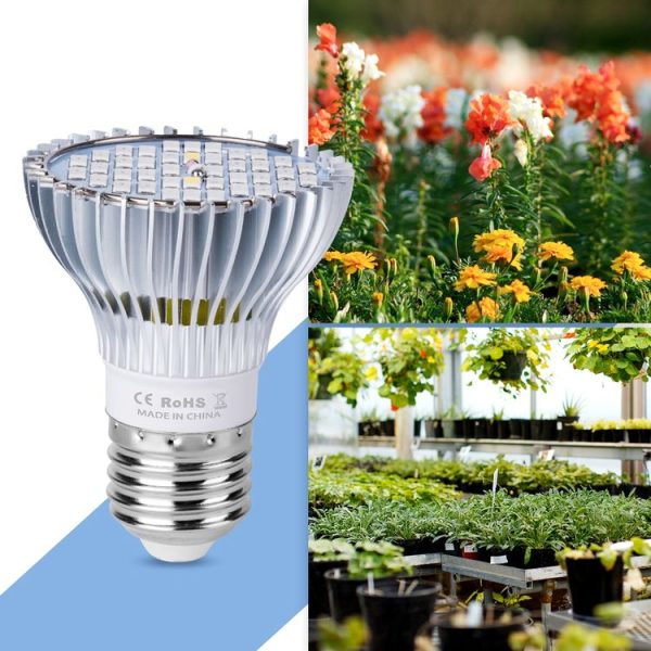 LED Plant Growth Lamp Full-Spectral E27 Plant Fill Light, Power: 30W 40 Lamp Beads - Image 6