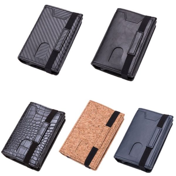 RFID Anti-Theft Aluminum Alloy Card Case (Mad Horse Blue) - Image 2