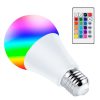 15W Smart Remote Control RGB Bulb Light 16 Color Lamp (White)