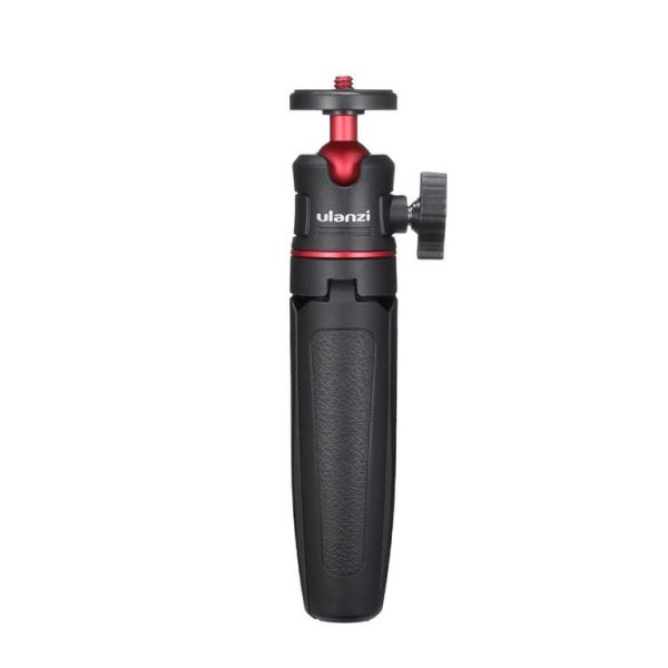 Ulanzi MT-08 Foldable Desktop Vlogging Tripod Holder Selfie Monopod Stick Live Bracket (Black Red) - Image 2