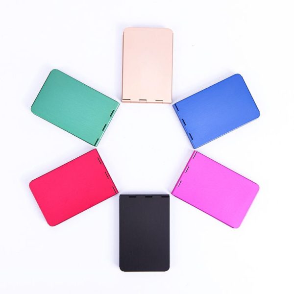 Metal Driver License Box Multifunctional Aluminum Alloy Credit Card Storage Bag (Black) - Image 2