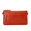 Ladies One-Shoulder Diagonal Mobile Phone Coin Purse (Orange)