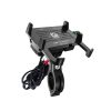 Kewig M6-S 12V Motorcycle Waterproof Aluminum Alloy Mobile Phone Bracket With QC3.0 Fast Charging (Black)