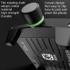 Kewig M6-S 12V Motorcycle Waterproof Aluminum Alloy Mobile Phone Bracket With QC3.0 Fast Charging (Black) - Image 5