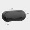 Car Glasses Case Multi-Function Automobile Inner Visor Storage Card (White) - Image 3