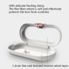 Car Glasses Case Multi-Function Automobile Inner Visor Storage Card (White) - Image 4