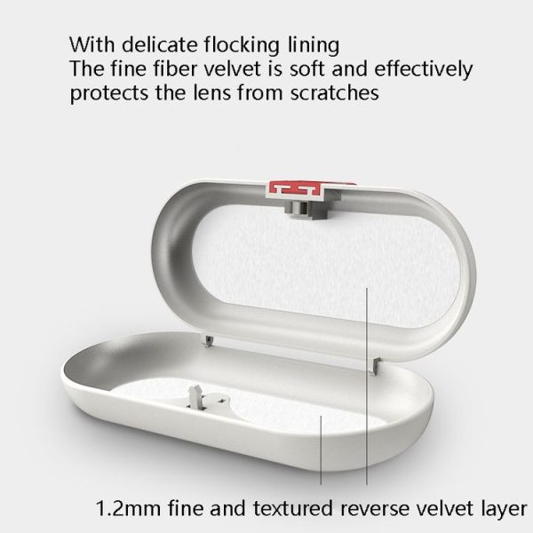 Car Glasses Case Multi-Function Automobile Inner Visor Storage Card (White) - Image 4