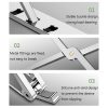 Oatsbasf V01 Portable Metal Laptop Cooling Bracket Aluminum Alloy Folding Adjustable Lifting Stand (Silver) - Image 7