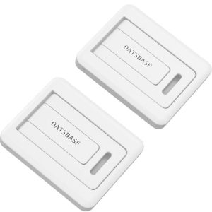 Oatsbasf 03489 Lazy Notebook Portable Bracket Foldable Portable Bracket With Mats (White)