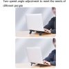 Oatsbasf 03489 Lazy Notebook Portable Bracket Foldable Portable Bracket With Mats (White) - Image 4