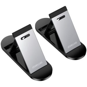 Oatsbasf 03488 Six Files Free Adjustment Notebook Bracket Portable Folding Stable Cooling Bracket (Black)