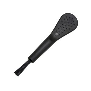 100 PCS ZX-008 Plastic Mini Brush Mobile Phone Screen Mosquito Killer Lamp Humidifier Keyboard Cleaning Brush (Black Handle Black Hair)